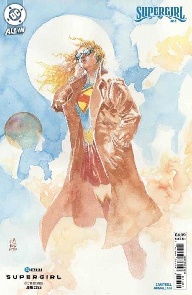 Stock Photo of  Supergirl #14 Cover E Jim Lee Supergirl Movie Card Stock Variant (The Reign Of The Superboys) DC Comics Comics sold by Stronghold Collectibles of Acadiana Lafayette, LA
