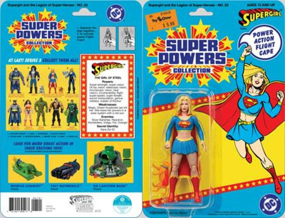 Stock Photo of  Supergirl And The Legion Of Super Heroes #23 Facsimile Edition Cover B Jason Geyer & Alex Saviuk Supergirl Super Powers Card Stock Variant DC Comics Comics sold by Stronghold Collectibles of Acadiana Lafayette, LA
