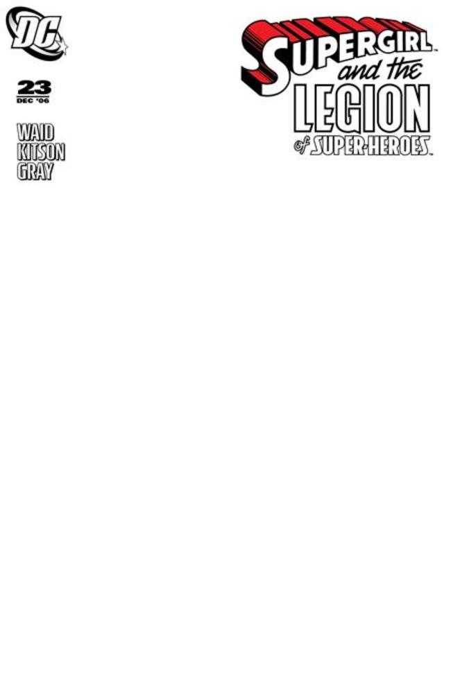 Stock Photo of  Supergirl And The Legion Of Super Heroes #23 Facsimile Edition Cover D Blank Card Stock Variant DC Comics Comics sold by Stronghold Collectibles of Acadiana Lafayette, LA