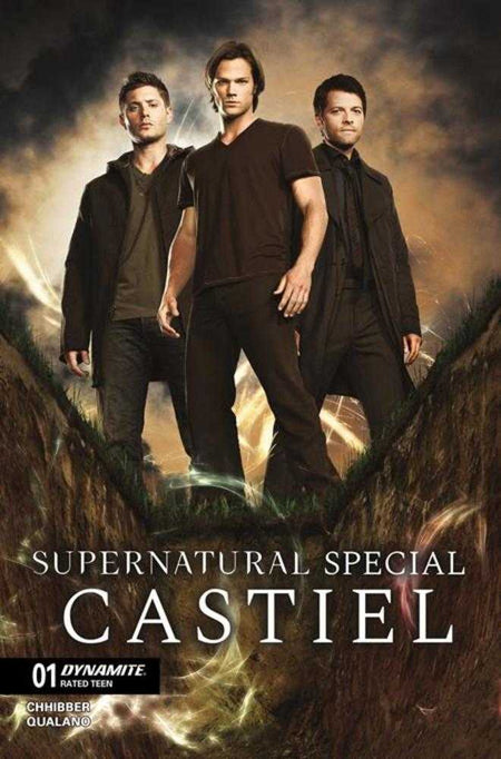 Stock Photo of  Supernatural Special Castiel #1 (One Shot) Cover B Photo Dean Sam Castiel Variant Dynamite Entertainment Comics sold by Stronghold Collectibles of Acadiana Lafayette, LA