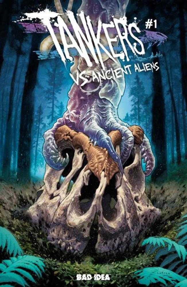 Stock Photo of  Tankers vs Ancient Aliens #1 (Of 4) Cover A Lewis Larosa Bad Idea Comics sold by Stronghold Collectibles of Acadiana Lafayette, LA