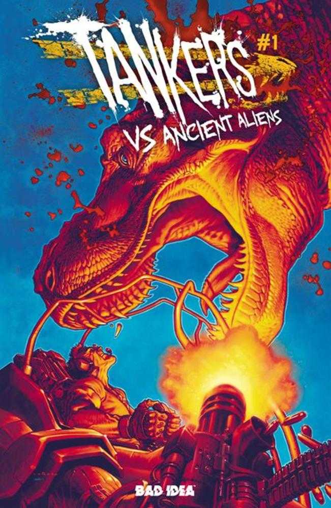 Stock Photo of  Tankers vs Ancient Aliens #1 (Of 4) Cover B Lewis Larosa Variant Bad Idea Comics sold by Stronghold Collectibles of Acadiana Lafayette, LA