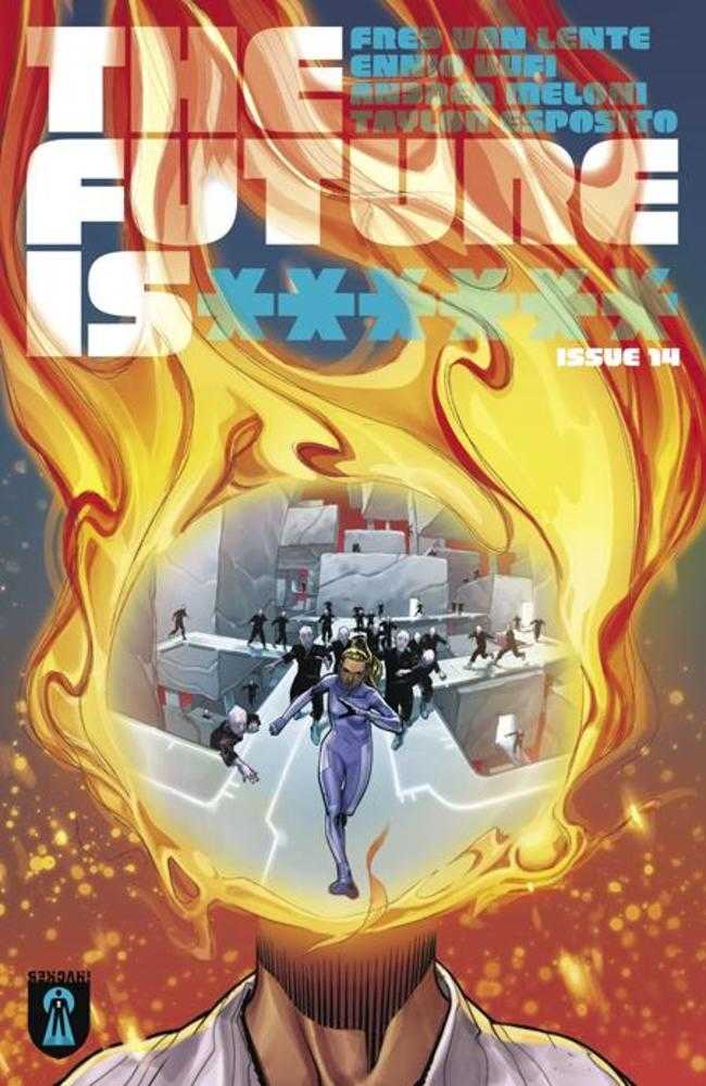 Stock Photo of  Future Is ****** #14 Cover B Ennio Bufi Variant (Mature) REKCAH Comics Comics sold by Stronghold Collectibles of Acadiana Lafayette, LA
