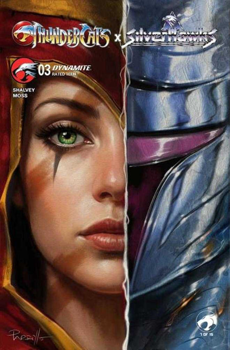 Stock Photo of  Thundercats X Silverhawks #3 Cover B Lucio Parrillo Variant Dynamite Entertainment Comics sold by Stronghold Collectibles of Acadiana Lafayette, LA
