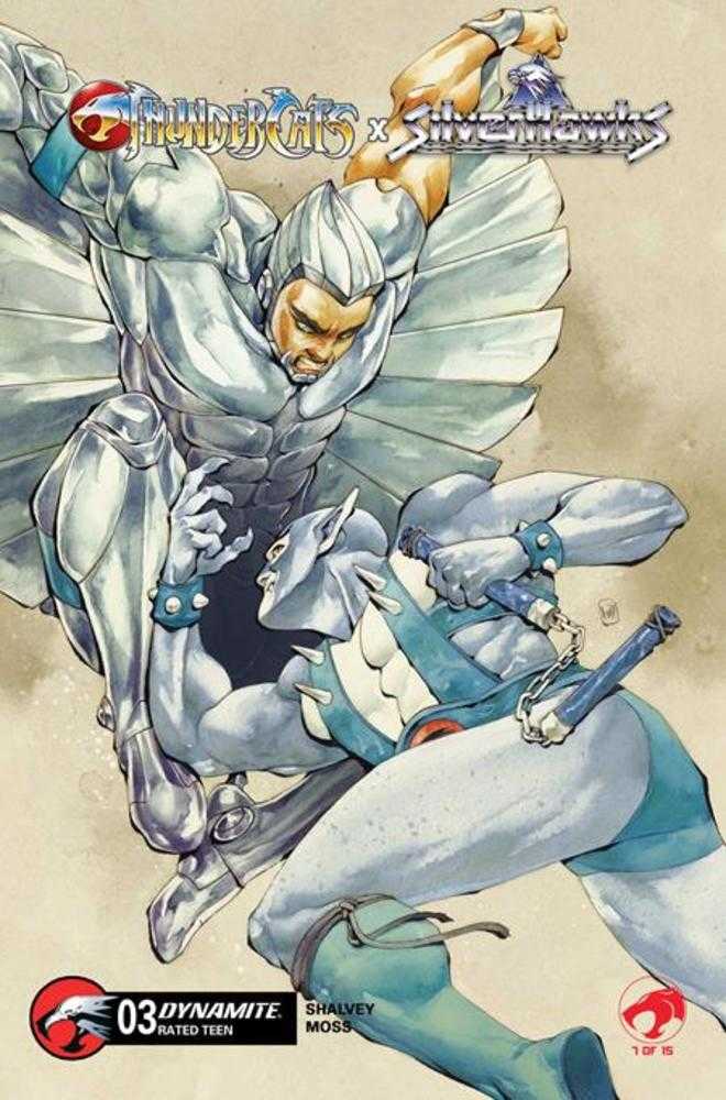Stock Photo of  Thundercats X Silverhawks #3 Cover D Chuma Hill Variant Dynamite Entertainment Comics sold by Stronghold Collectibles of Acadiana Lafayette, LA