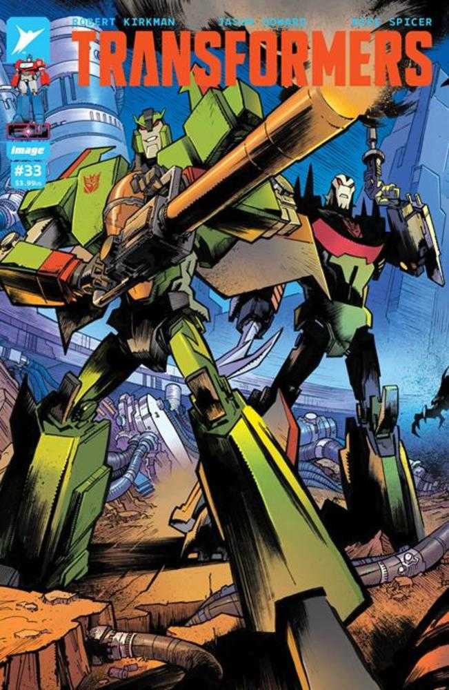 Stock Photo of  Transformers #33 Cover C Jason Howard & Annalisa Leoni Connecting Variant Image Comics Comics sold by Stronghold Collectibles of Acadiana Lafayette, LA