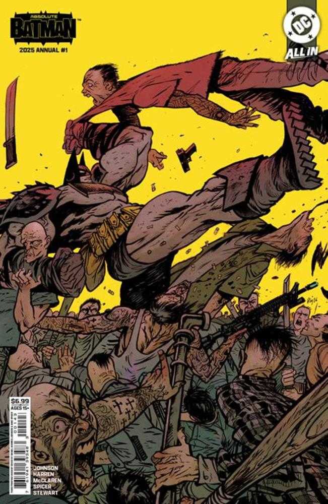 Stock Photo of  Absolute Batman 2025 Annual #1 (One Shot) 3rd Print Cover C Daniel Warren Johnson Card Stock Variant DC Comics Comics sold by Stronghold Collectibles of Acadiana Lafayette, LA