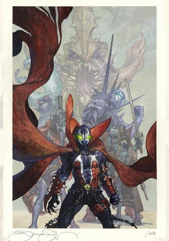 Stock Photo of  Spawn #376 Cover C 1 in 50 Simone Bianchi Foil Full Art Variant Image Comics Comics sold by Stronghold Collectibles of Acadiana Lafayette, LA