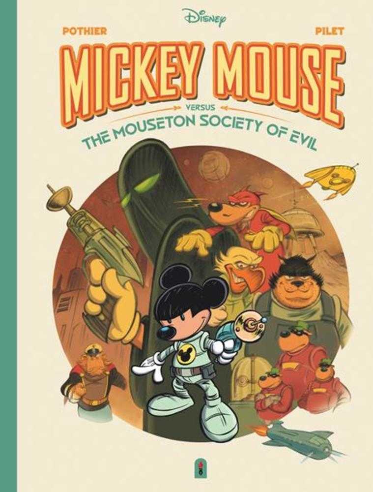 Stock Photo of  Walt Disneys Mickey Mouse Versus The Mouseton Society Of Evil Hardcover Fantagraphics Books Graphic Novels sold by Stronghold Collectibles of Acadiana Lafayette, LA