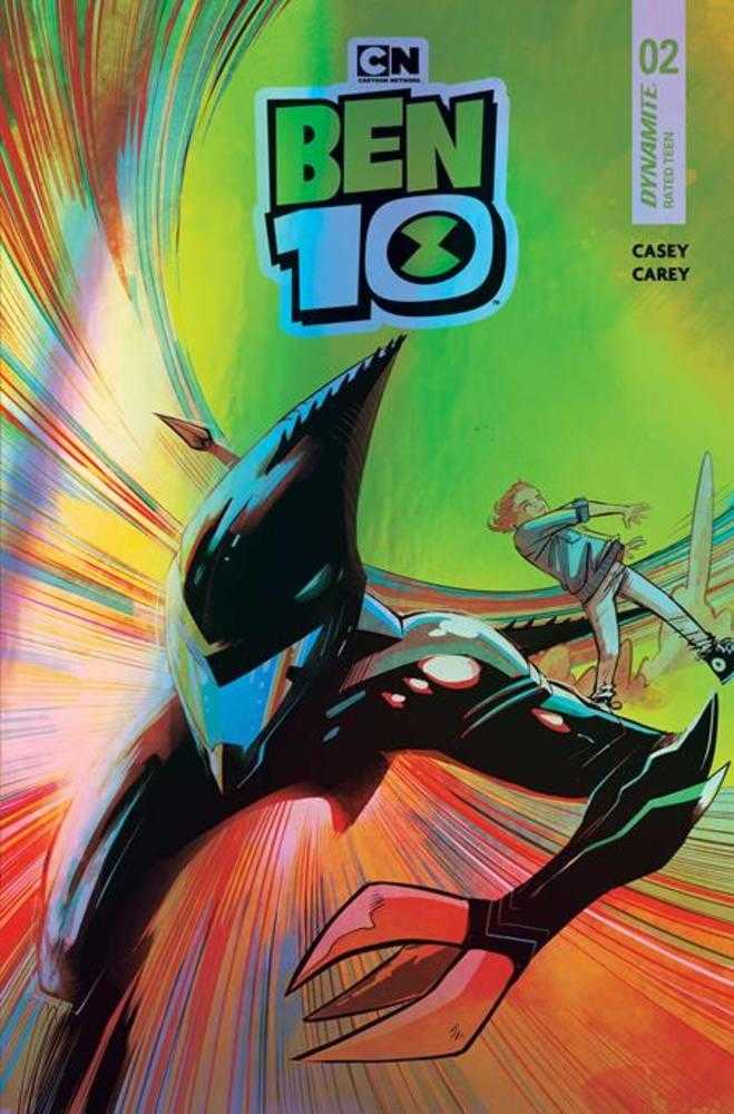 Stock Photo of  Ben 10 #2 Cover R 1 in 10 Sebastian Piriz Foil Variant Dynamite Entertainment Comics sold by Stronghold Collectibles of Acadiana Lafayette, LA