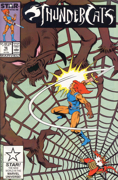 Thundercats 1985 #16 Direct ed. - mid-grade - $9.99