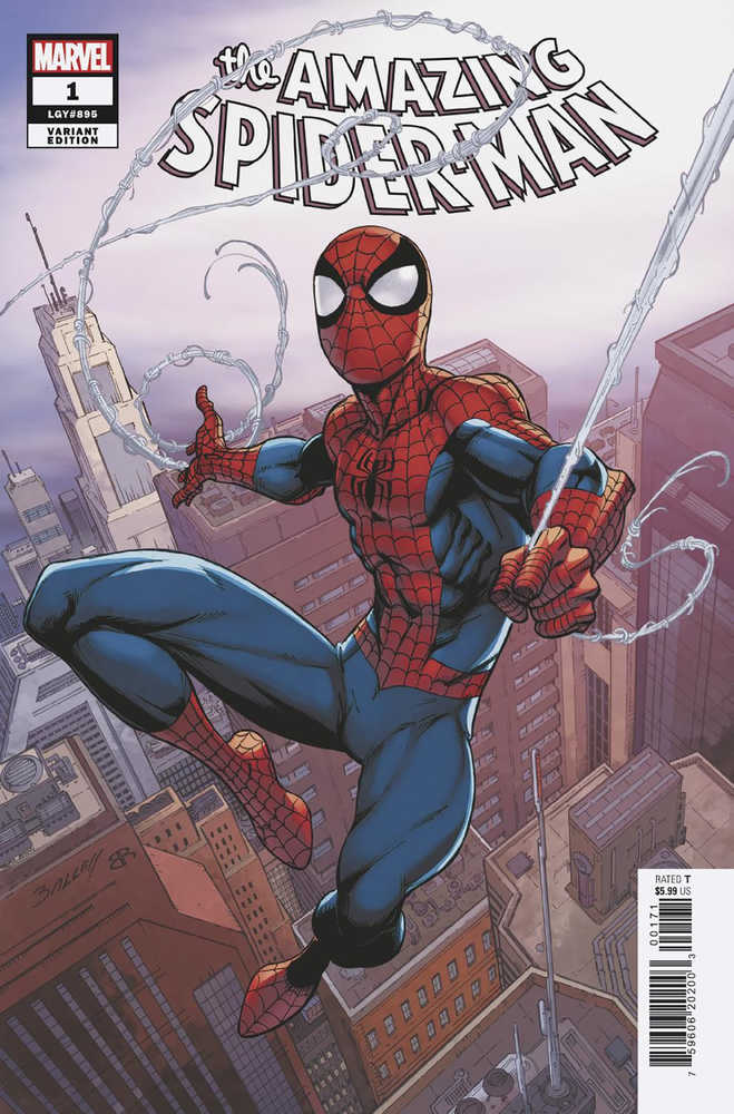 Amazing Spider-Man V6 #1 Bagley Variant - NM Near Mint
