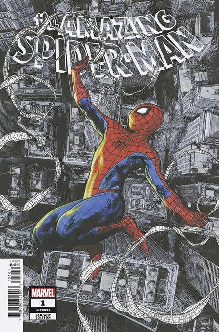 Amazing Spider-Man V6 #1 Charest 1:25 Variant - NM Near Mint
