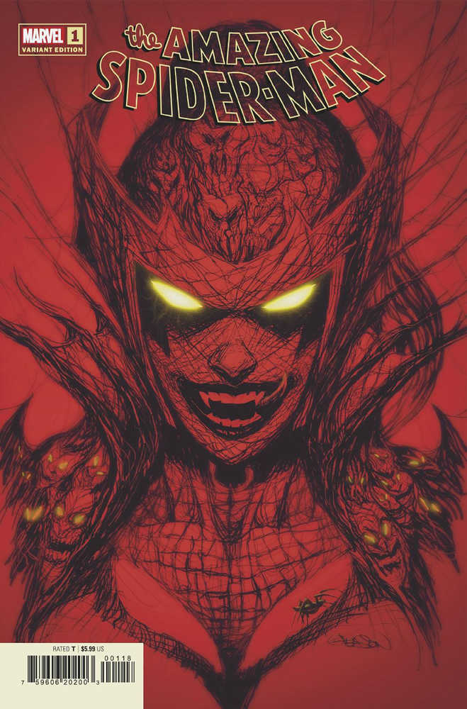 Amazing Spider-Man V6 #1 Gleason Webhead Variant - NM Near Mint