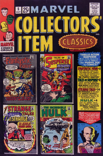 Marvel Collectors' Item Classics 1965 #5 - low grade - $4.99
