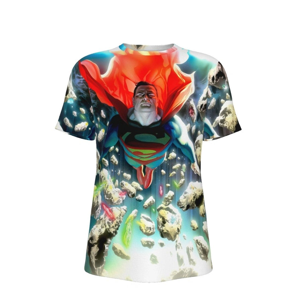 SUPERMAN 684 ALL OVER PRINT SHIRT AND TANK TOP - ALEX ROSS