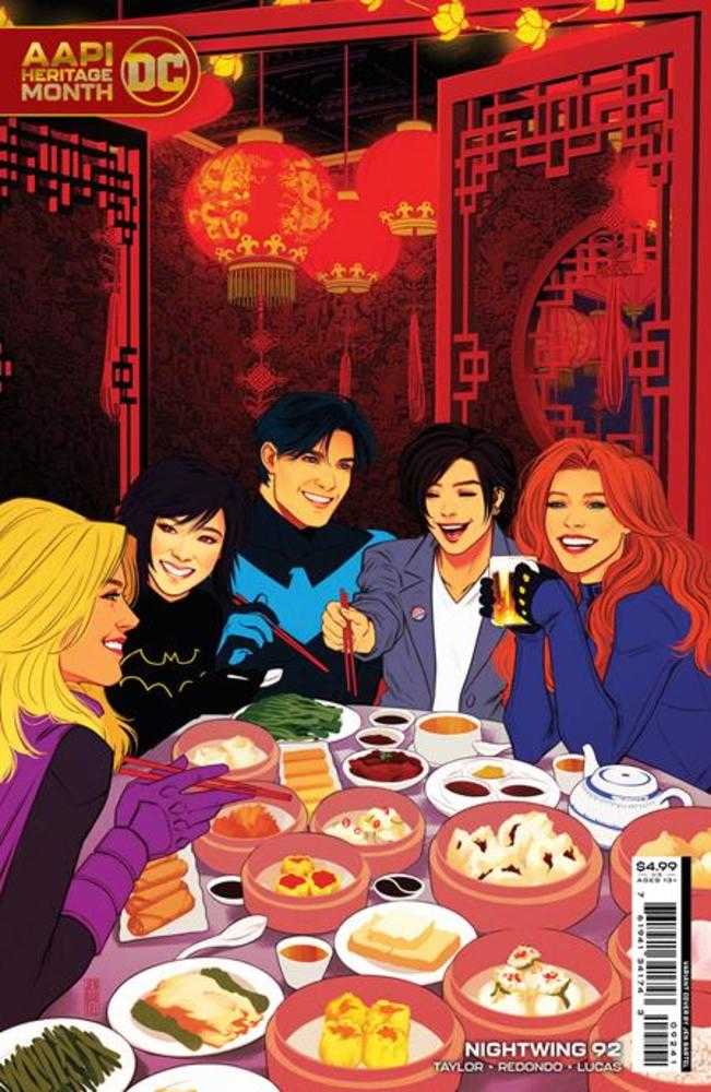 Nightwing #92C Jen Bartel Aapi Card Stock Variant - NM Near Mint