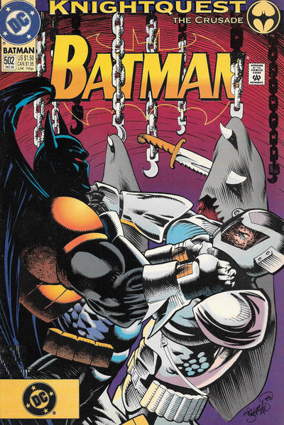 Batman 1940 #502 DC Bullet Logo Corner Box - mid-grade - $11.99