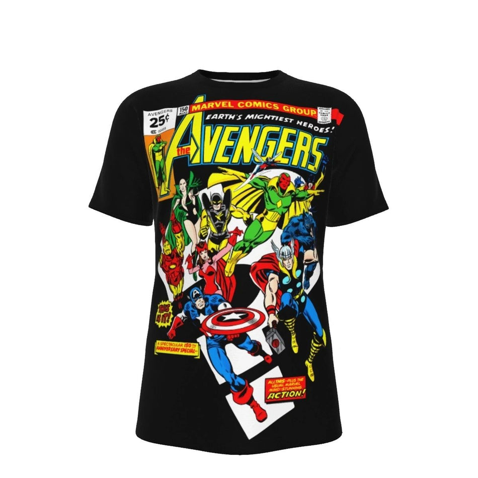 AVENGERS 150 ALL OVER PRINT SHIRT AND TANK TOP