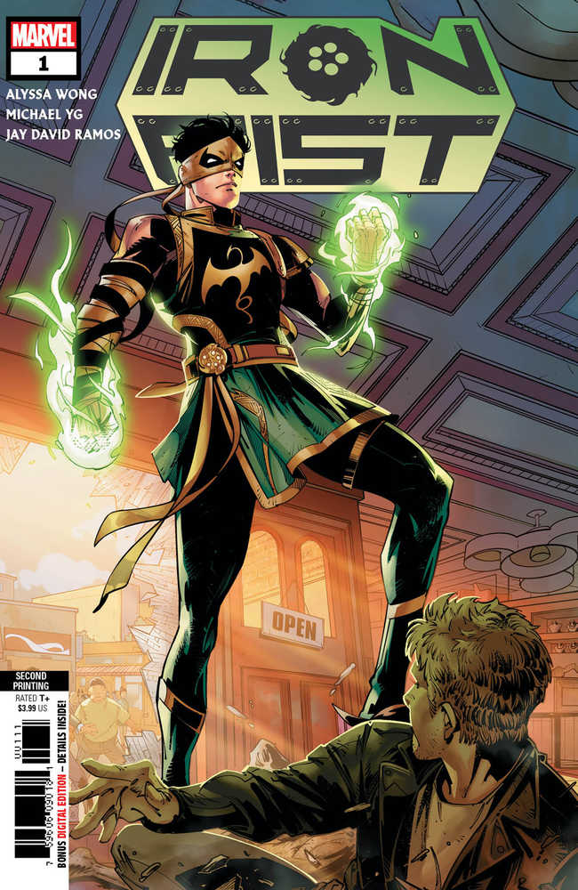 Iron Fist #1 2ND Printing Michael Yg Variant - NM Near Mint (Of 5)