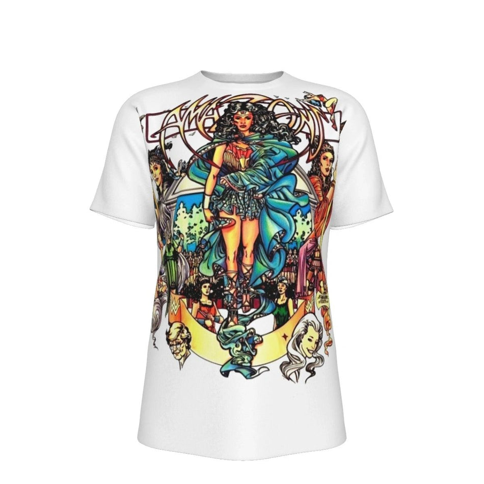 WONDER WOMAN ANNUAL 1 V2 PAGE ALL OVER PRINT SHIRT AND TANK TOP -PEREZ