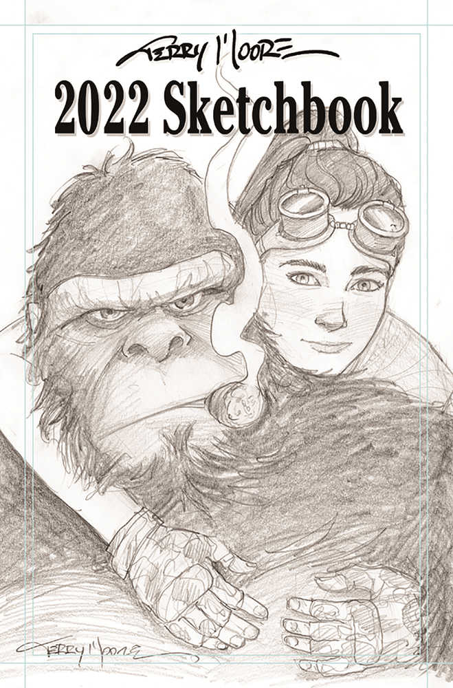 Terry Moore 2022 Sketchbook - New