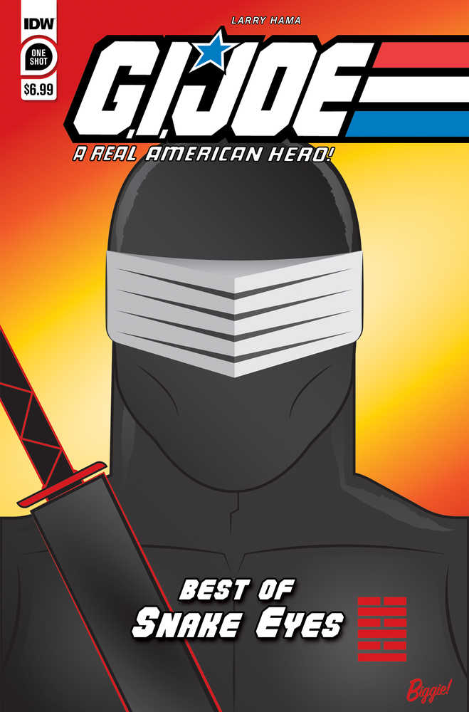 G.I. Joe A Real American Hero Best Of Snake Eyes - NM Near Mint