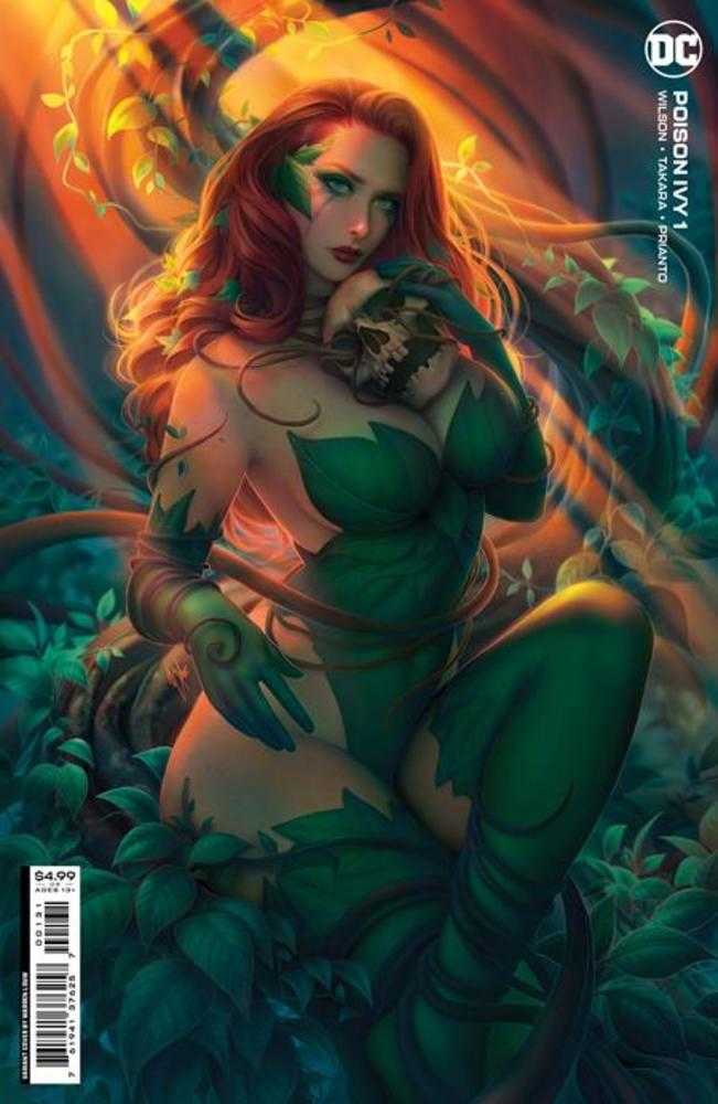 Poison Ivy #1B Warren Louw Card Stock Variant - NM Near Mint