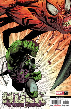 Hulk #5 2nd Print - NM Near Mint