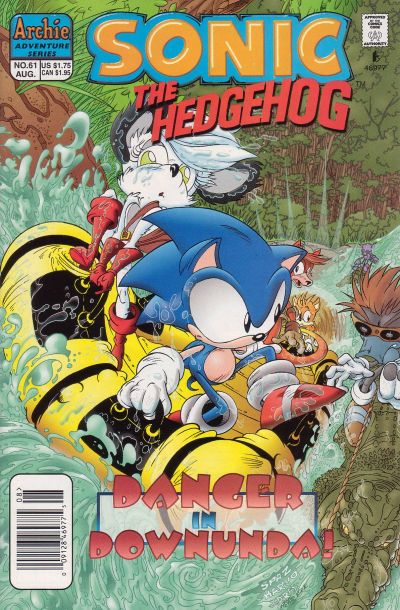 Sonic the Hedgehog 1993 #61 Newsstand ed. - 9.2 - $9.99