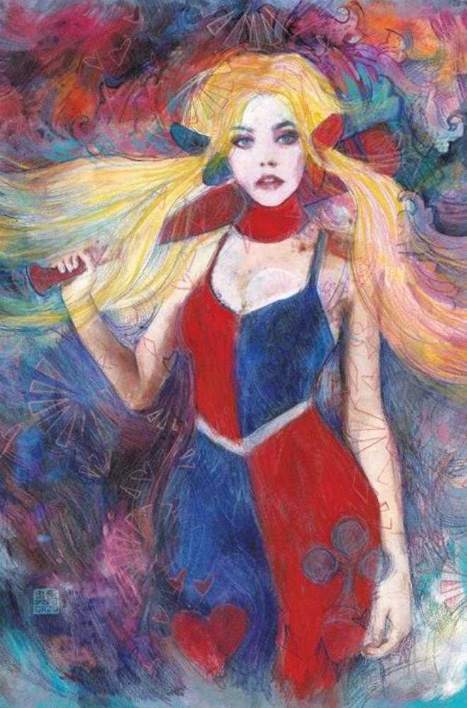 Harley Quinn #21E 1:25 Zu Orzu Card Stock Variant - NM Near Mint
