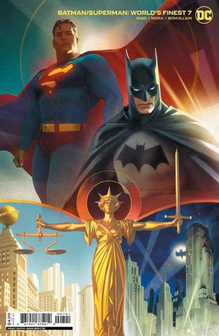 Batman Superman Worlds Finest #7B Joshua Middleton Card Stock Variant - NM Near Mint