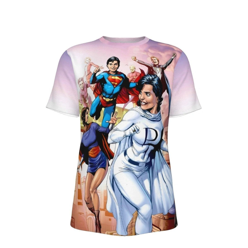SECRET ORIGINS SUPERMAN 2 READY ALL OVER PRINT SHIRTS- OG LEGION - GARY FRANK