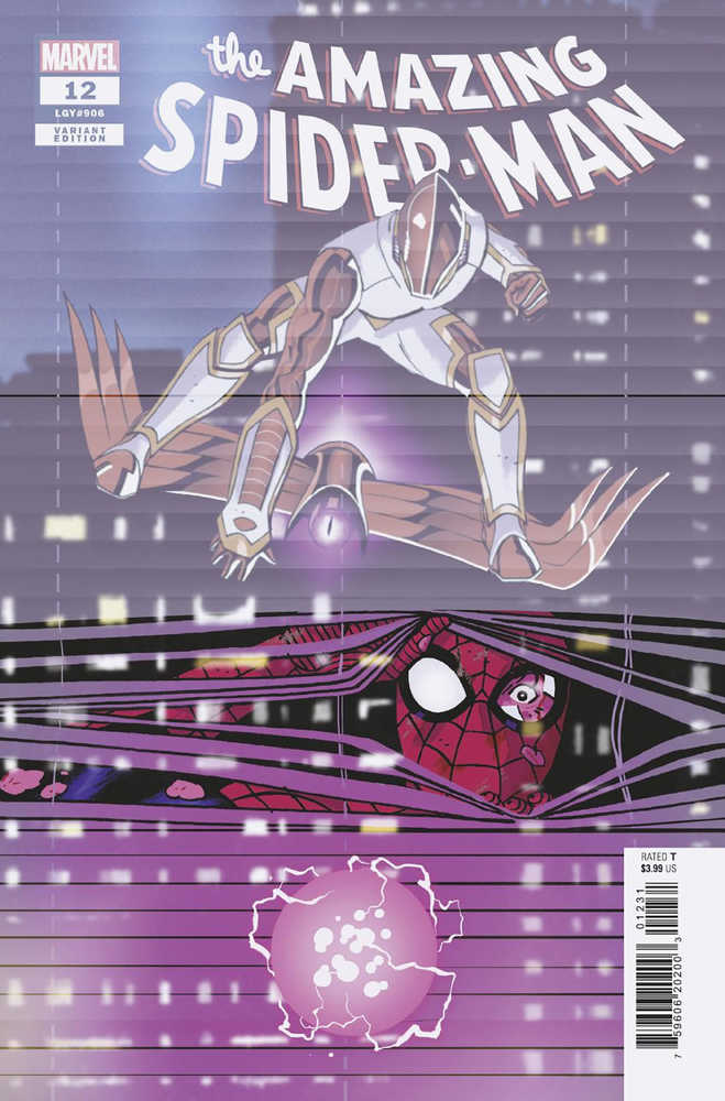 Amazing Spider-Man V6 #12 Reilly Window Shades Variant - NM Near Mint