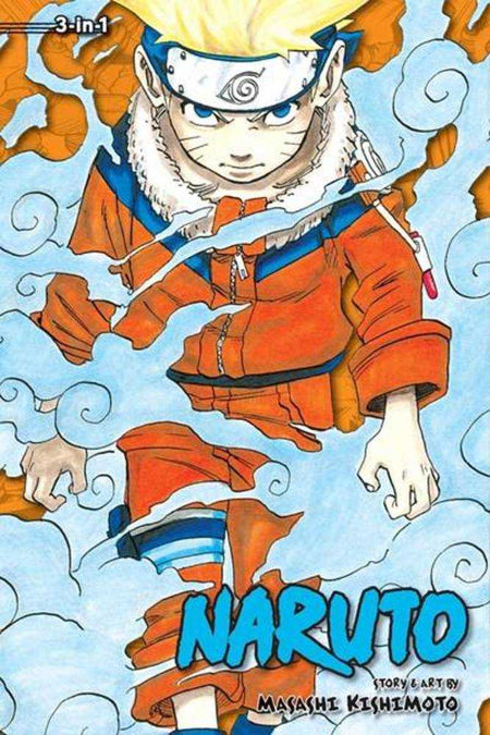 Naruto 3-In-1 Edition Volume 01