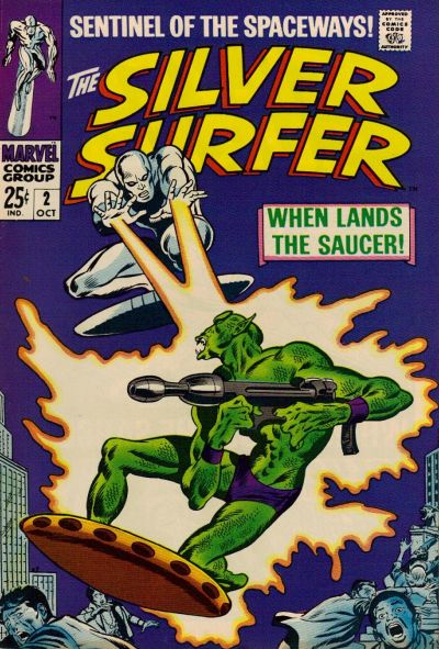 The Silver Surfer 1968 #2 - 8.5 - $149.99