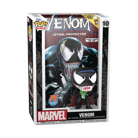 Funko Pop Comic Cover Marvel Venom Lethal Protector V1 Previews Exclusive Vinyl Figure