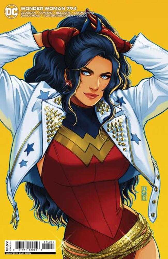 Wonder Woman #794B Jen Bartel Card Stock Variant - NM Near Mint