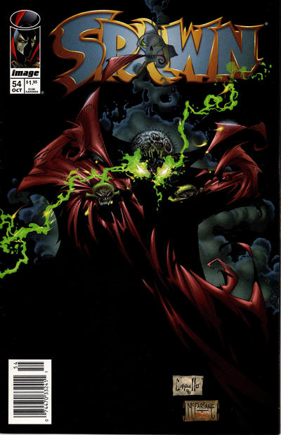 Spawn 1992 #54 Newsstand ed. - mid-grade - $7.99