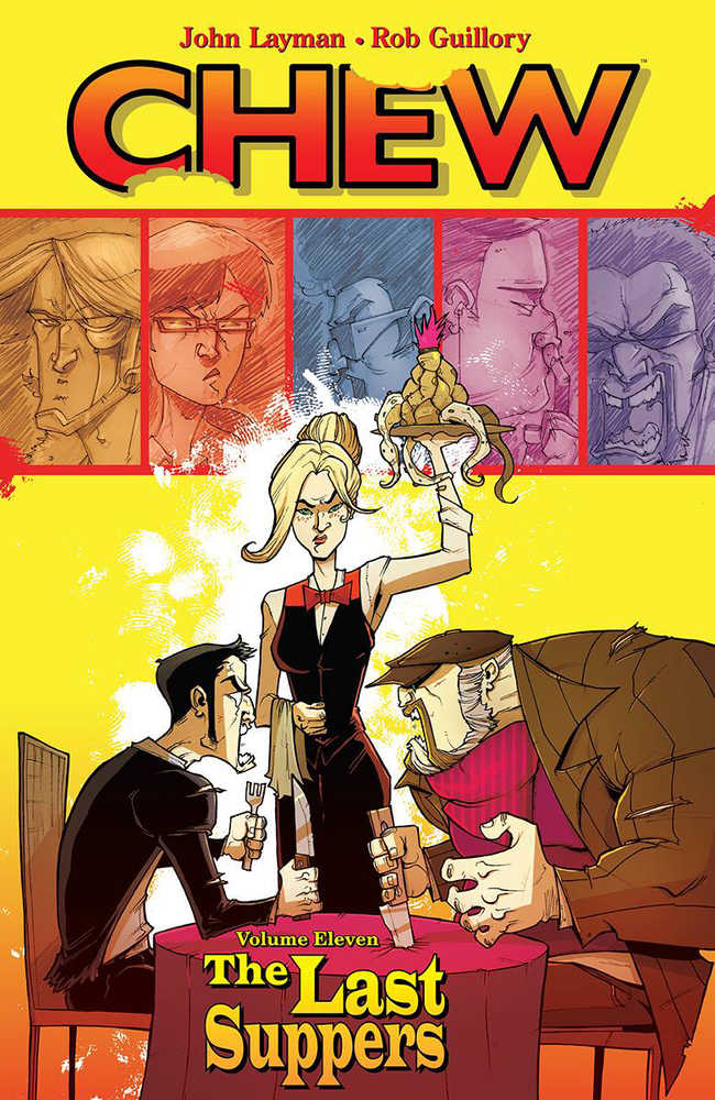 Chew TPB Volume 11 Last Suppers Autographed Edition Rob Guillory