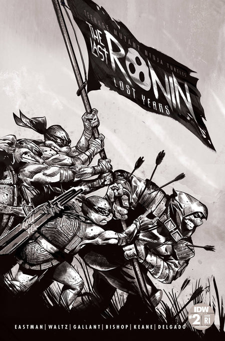 Teenage Mutant Ninja Turtles Last Ronin Lost Years #2E 1:50 Mike Del Mundo Variant - NM Near Mint