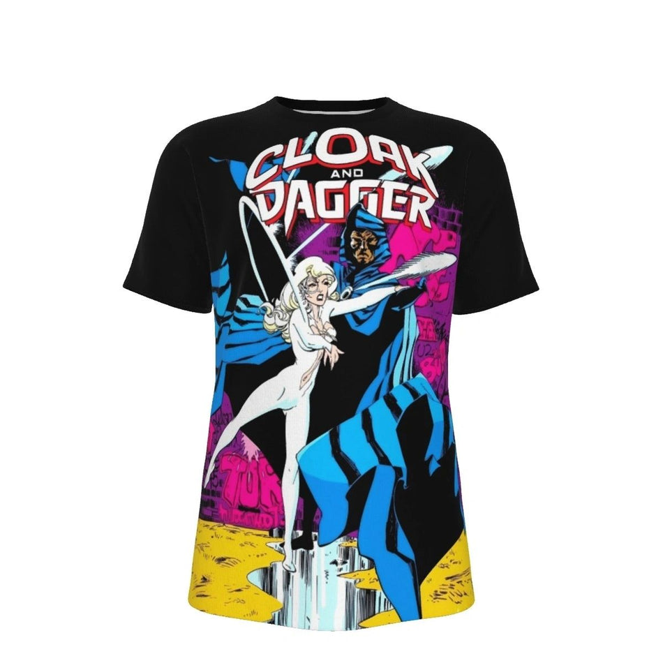 CLOAK AND DAGGER ALL OVER PRINT SHIRTS