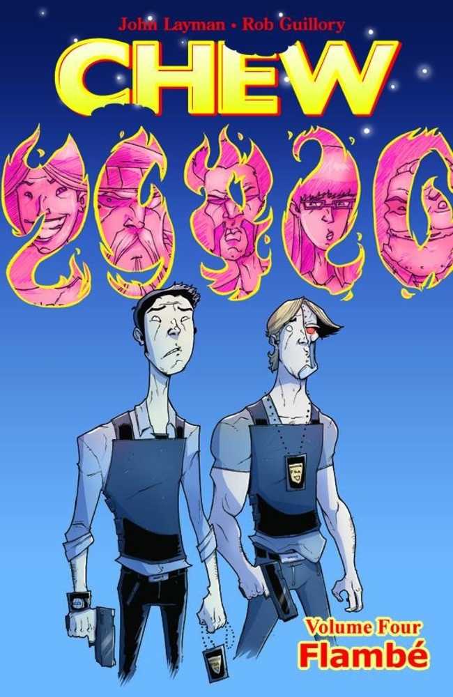 Chew TPB Volume 04 Flambe Autographed Edition Rob Guillory