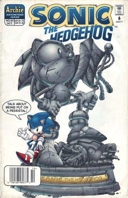 Sonic the Hedgehog 1993 #63 Newsstand ed. - 5.0 - $6.99