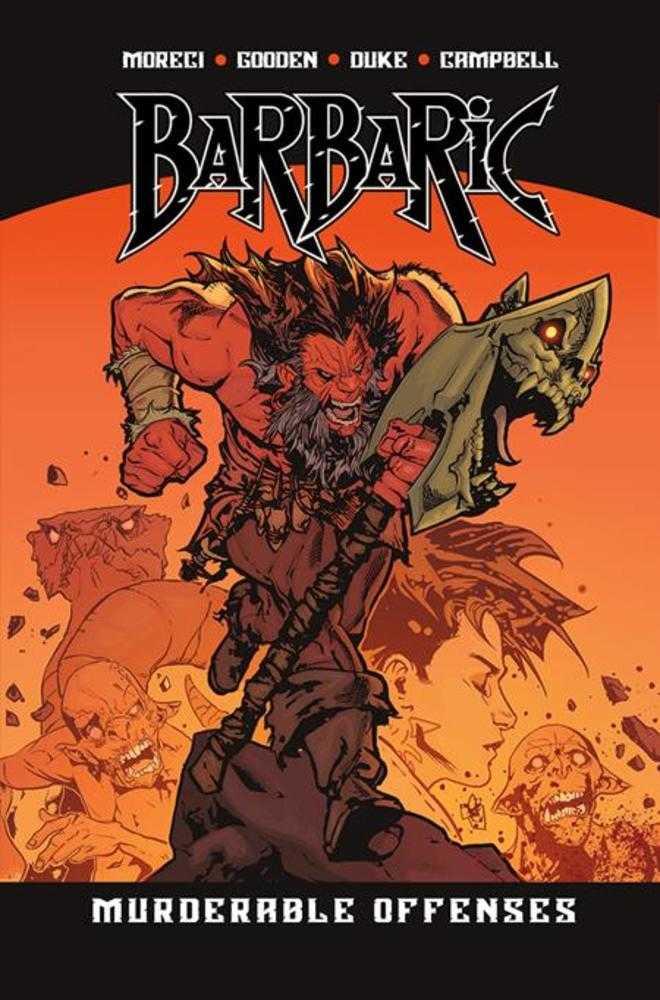 Barbaric TPB Vol 1 Murderable Offenses Direct Market Exclusive Cover - NM Near Mint