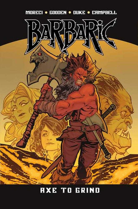 Barbaric TPB Vol 2 Axe To Grind Direct Market Exclusive Cover - NM Near Mint