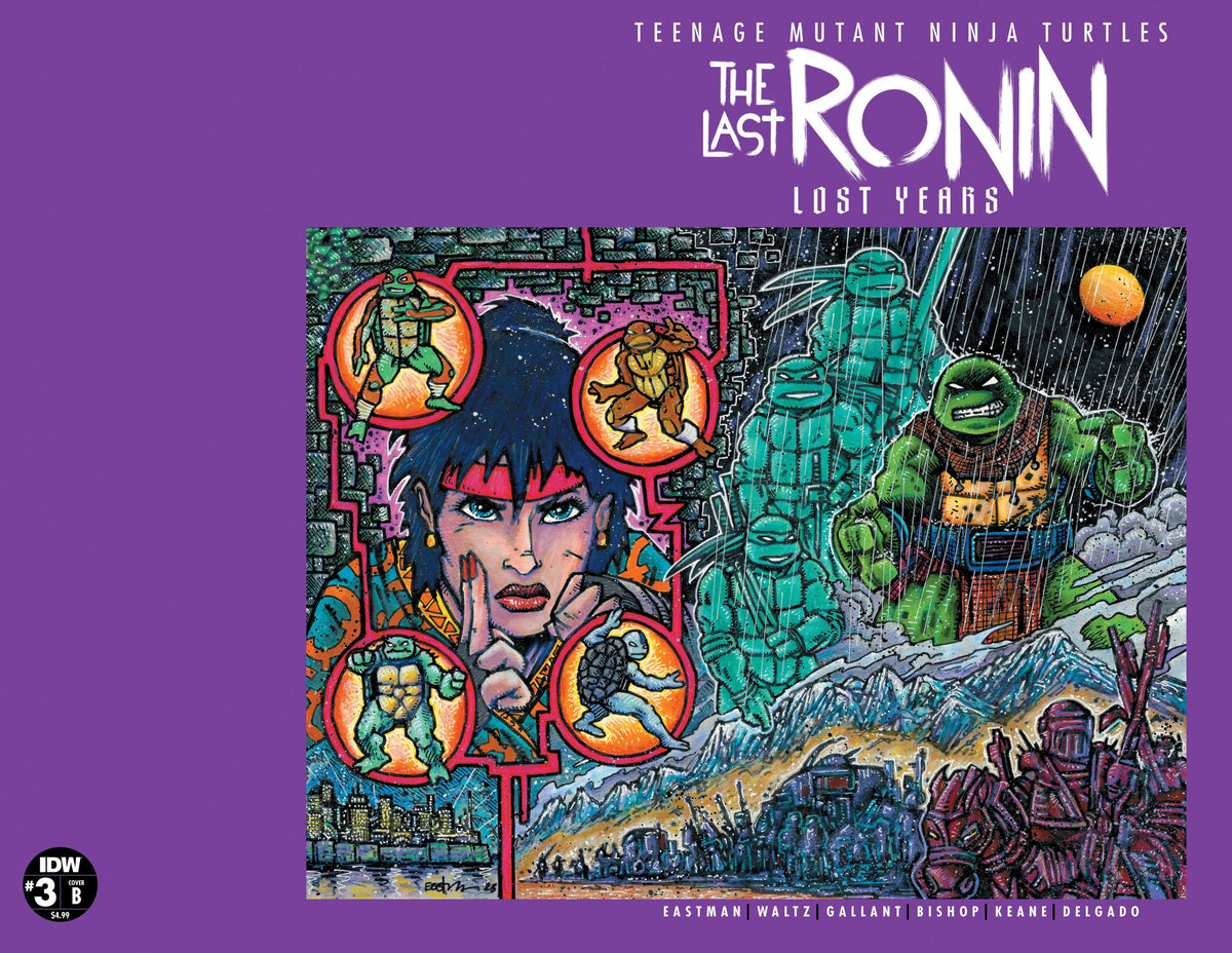 Teenage Mutant Ninja Turtles: The Last Ronin-Lost Years #3 Variant B Eastman & Bishop - NM Near Mint