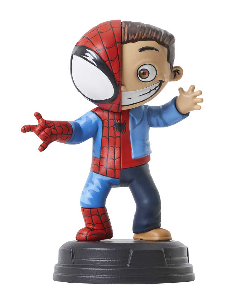 Marvel Animated Peter Parker Statue Based off of Skottie Young Art