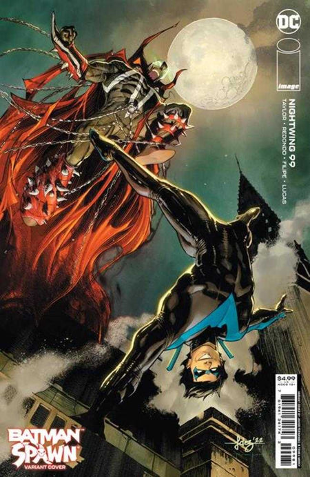 Nightwing #99 CVR G Javier Fernandez DC Spawn Card Stock Variant - NM Near Mint
