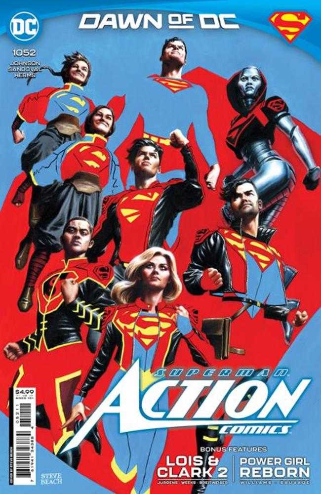 Action Comics #1052A Steve Beach - NM Near Mint